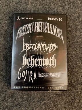 RADIO REBELLION 2007 TOUR Promotional DVD Behemoth, Gojira, Job For A Cowboy etc